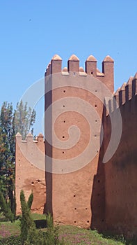 Medieval city wall of Rabat