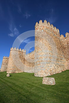 Medieval city walls