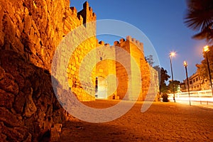 The medieval citywall photo