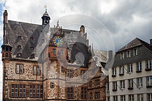 Medieval civic hall of Marburg an der Lahn