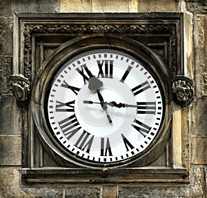 Medieval clock in Prague