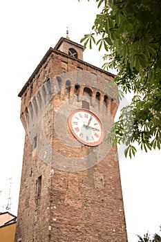 Medieval clock tower