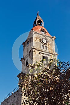 Medieval clock tower