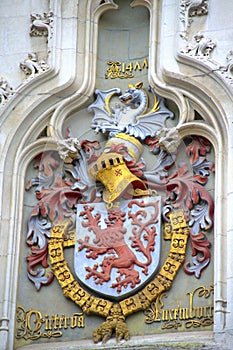 Medieval coat of arms Bruges