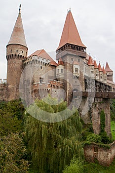Medieval Corvin castle, Hunedoara, Romania