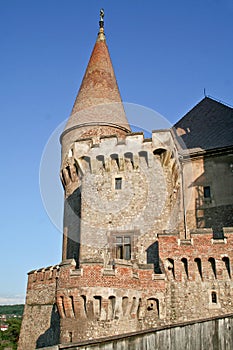 Medieval Corvin Castle, Hunedoara, Romania