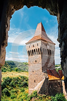 Medieval Corvin Castle Hunyad Castle in Hunedoara, Romania