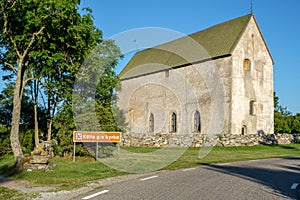 Medieval countryside church