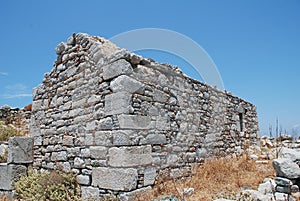 Medieval Crusader castle on Tilos