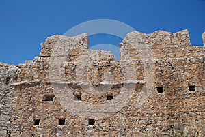 Medieval Crusader Knights castle, Halki