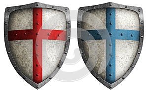 Medieval crusader shield img