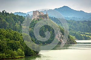 Medieval Czorsztyn castle