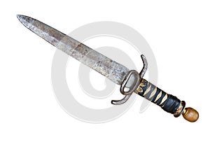 Medieval dagger photo