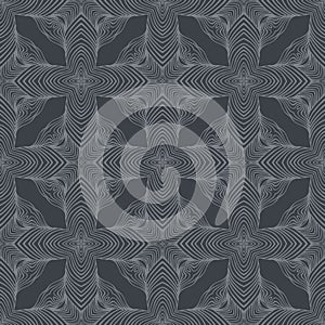 Medieval dark grey pattern