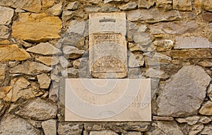 Medieval Denunciation Box in Buzet, Croatia
