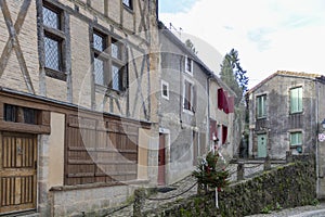 The medieval district of Parthenay, France