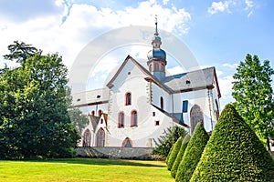 The medieval Eberbach Monastery in Rheingau, Germany