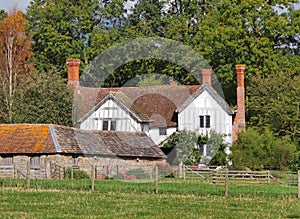 Medieval English Manor Farmhouse