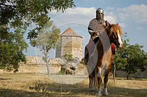 Caballero en castillo 