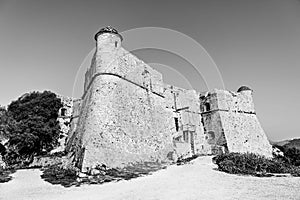 Fort Mont Alban on Mond Boron, Nice, Cote d`Azur, France photo