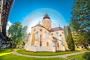 Medieval fortified church Harman