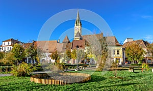 Medieval fortified church of Medias