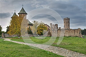 Středověký pevnost 