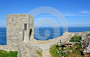 Medieval fortress on Cape Kaliakra, Black Sea