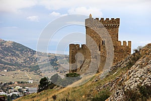 Medieval fortress in Crimea