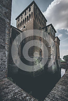 Medieval fortress - Gonzaga Saint George castle Mantua Italy