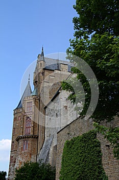 Medieval Fortress, Hohenzollern Castle, Black Forest, Stuttgart, Germany