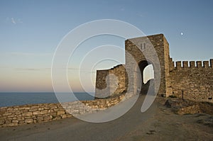 The medieval fortress of Kaliakra