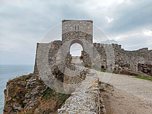 The medieval fortress of Kaliakra on the coast of Black Sea in Bulgaria