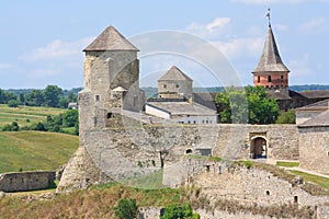 The medieval fortress in Kamenets Podolskiy