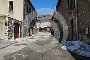 Medieval fortress at Mont Louis, France