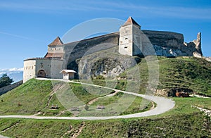 Medieval fortress in Rasnov