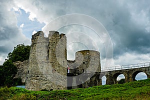 Medieval fortress of XIII century in Koporye, Leningradskaya Oblast, Russia