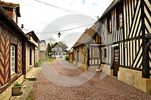 Medieval French Houses with Timber Framing
