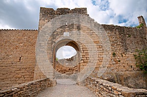 Medieval gate, Pals, Spain