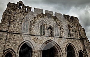 medieval gate in Southampton, Bargate and Guildhall, United Kingdon photo