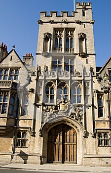 Medieval Gatehouse, Brasenose College, Oxford photo