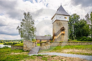 Medieval Gothic Fortress with renovated tower