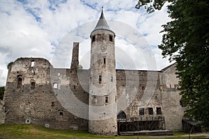 Medieval Haapsalu Episcopal Castle, Estonia photo