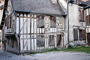 Medieval half-timbered houses