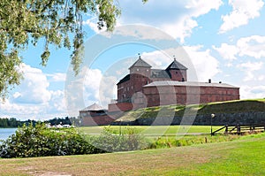 The medieval Hame Castle. Hameenlinna. Finland