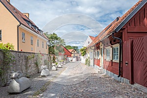 Medieval Hanse town Visby on Gotland photo