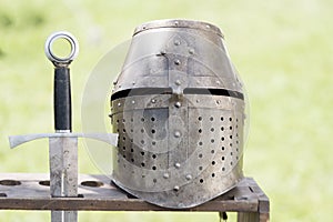 Medieval helmet