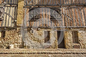 Medieval house facade