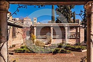 Medieval house with garden in Toledo Spain