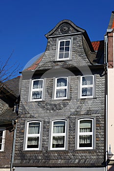 Medieval house in Goslar, Germany